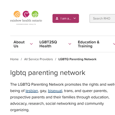 LGBT2SQ Parenting Network